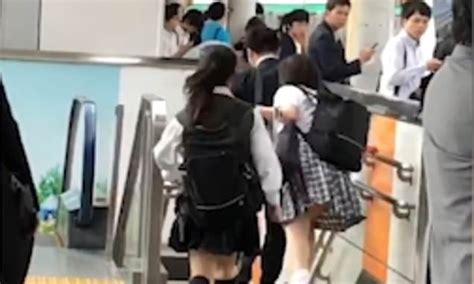 According to police, the incident occurred on a train on the JR Musashino Line between Nishifunabashi and Ichikawashiohama stations at around 7 a. . Asian grope